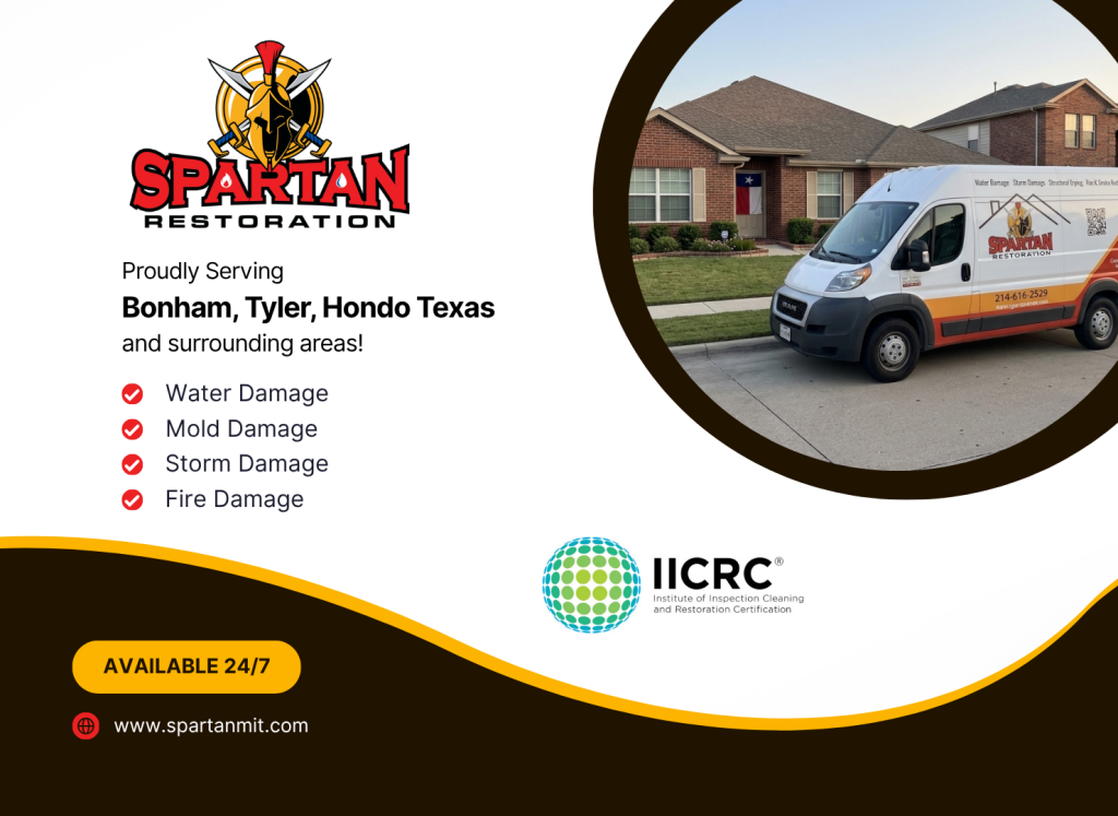 water damage restoration hondo texas