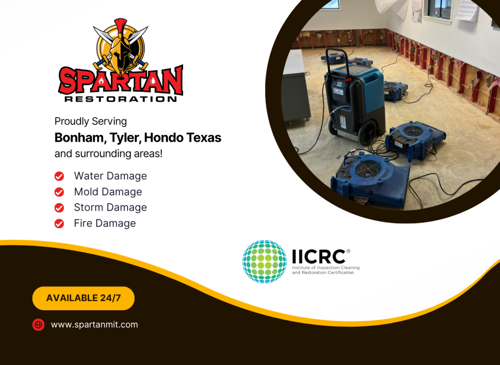 water damage restoration